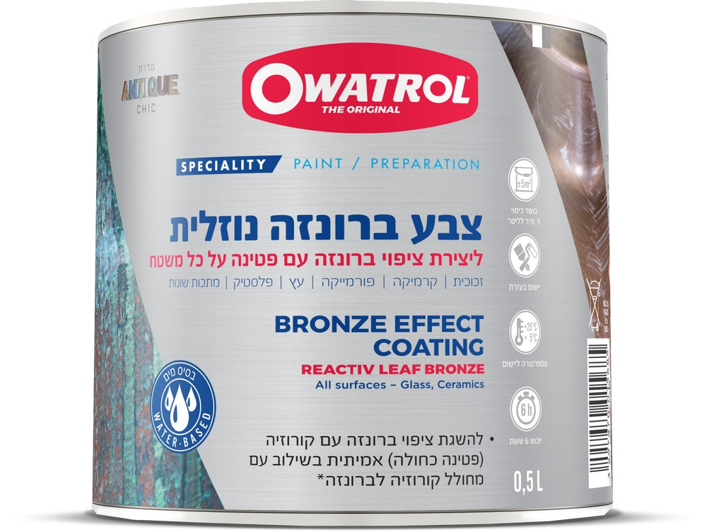 צבע ברונזה נוזלי